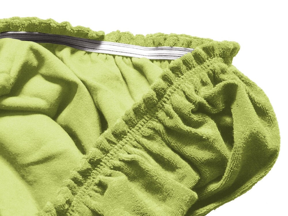 Drap Housse Éponge VERT Sans trou visage