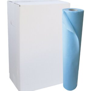 Draps d'Examen Ouaté Plastifié 38 gm² L. 50 x l. 38 cm 6 rouleaux de 150 formats