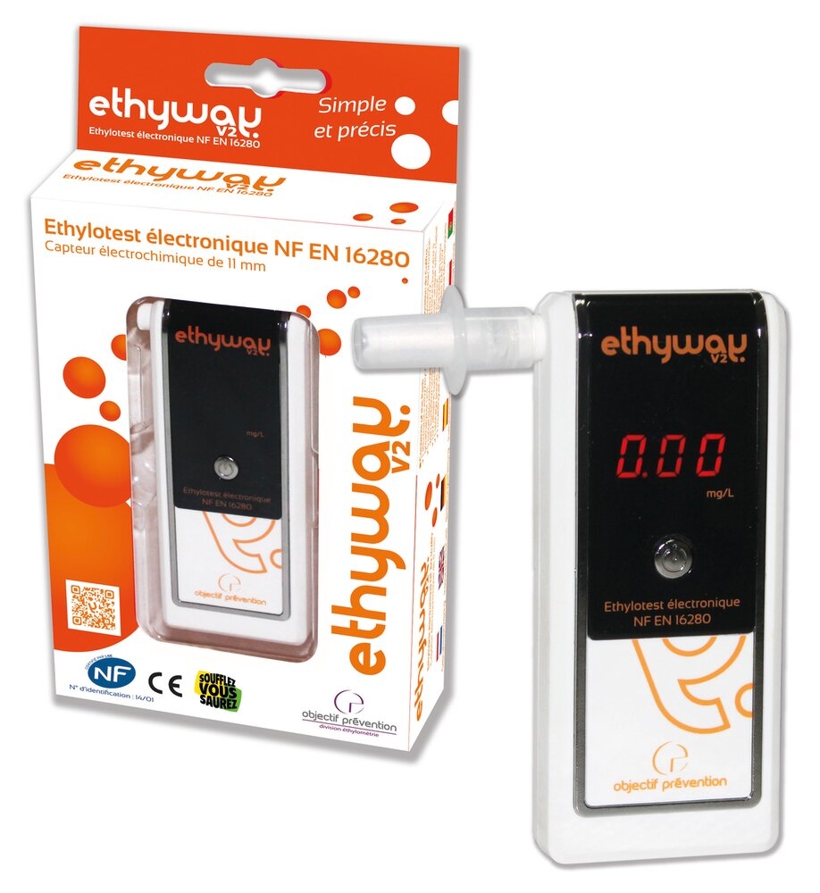 Éthylotest Électronique Ethyway V2
