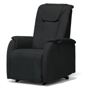 Fauteuil Releveur Boras - 2 Moteurs ASPECT CUIR NOIR