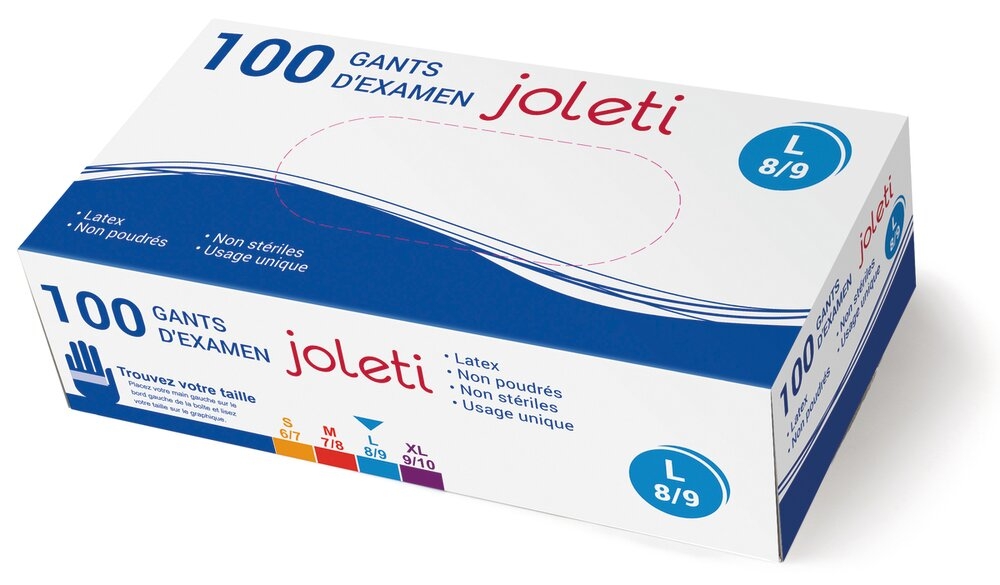 Gant d'Examen Latex JOLETI L - 8 9