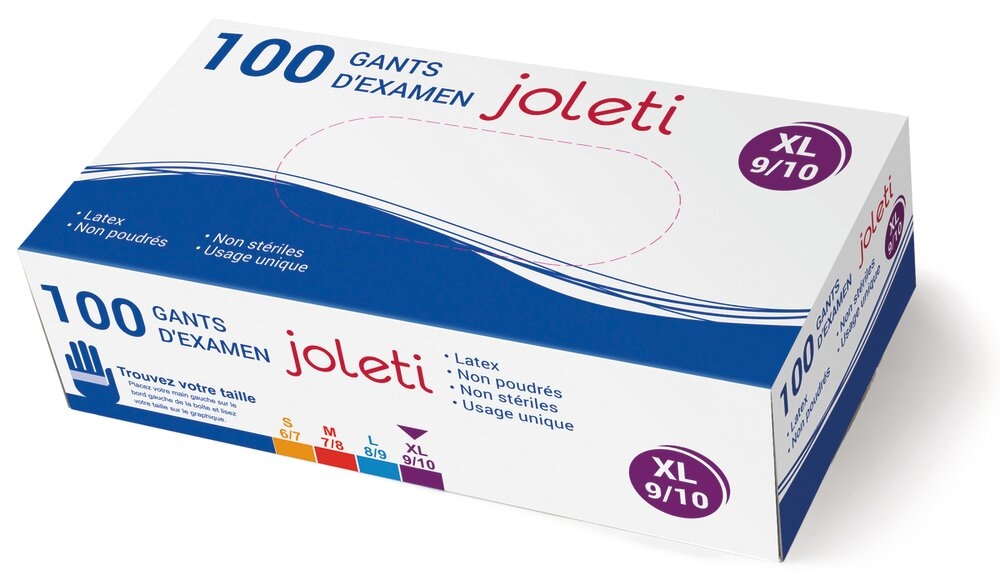 Gant d'Examen Latex JOLETI XL - 9 10