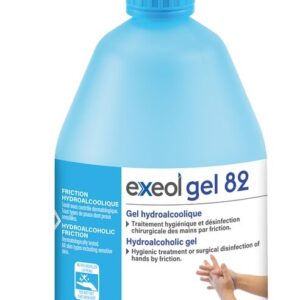 Gel Hydroalcoolique EXEOL Gel 82(2) 1 flacon pompe de 1 L