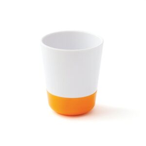 Gobelet Anti-Dérapant BLANC ET ORANGE