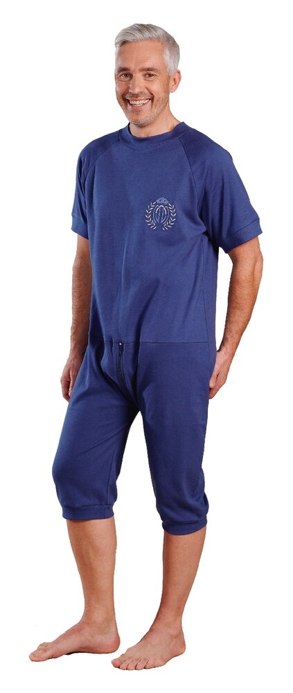Grenouillère Mixte Manches & Jambes Courtes MARINE Jersey 6 - 3XL