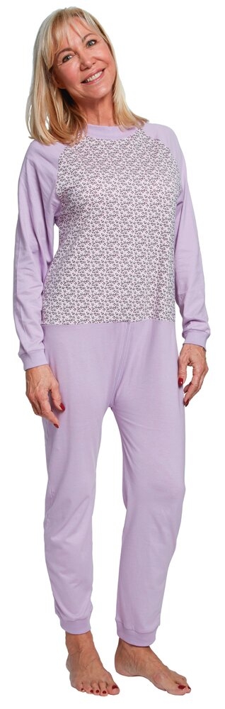 Grenouillère Mixte Manches & Jambes Longues LIBERTY PARME Jersey - Col rond 6 - 3XL