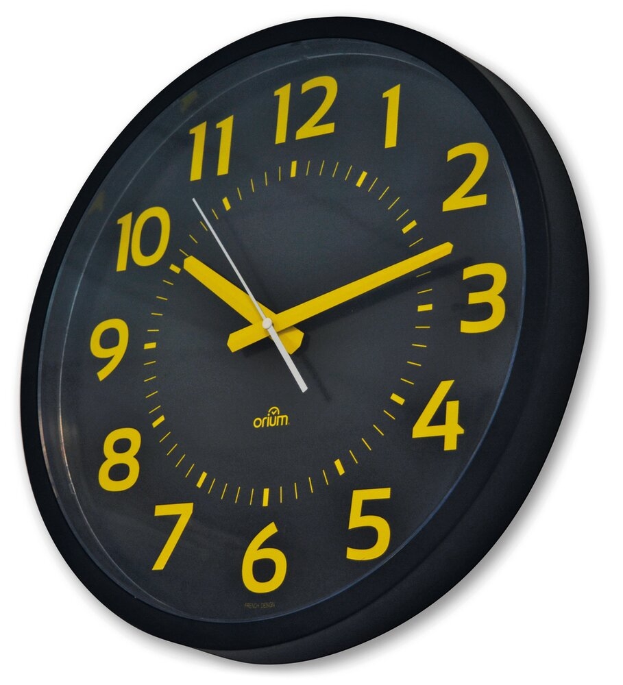 Horloge Silencieuse Contraste Ø 40 Cm