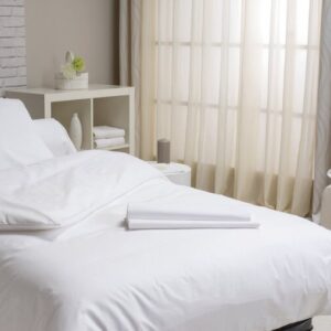 Housse de Couette BLANC L. 200 x l. 140 cm