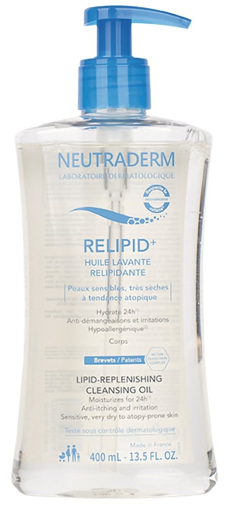 Huile Lavante Relipidante Neutraderm Relipid+ - Image 2