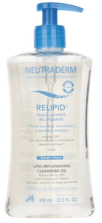 Huile Lavante Relipidante Neutraderm Relipid+