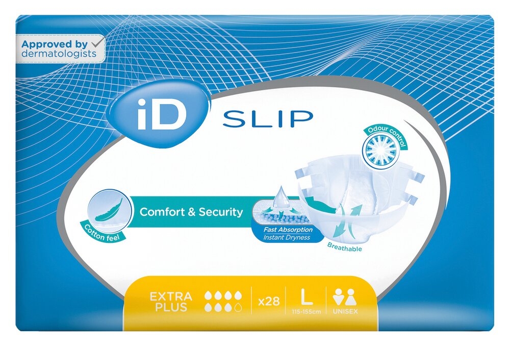 ID Slip Extra Plus - 7 gouttes XL 4 sachets de 14