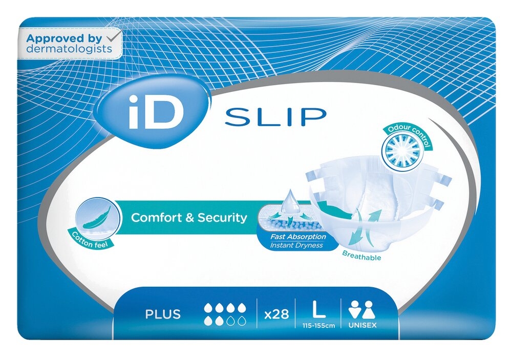ID Slip Plus - 6 gouttes XL 4 sachets de 14