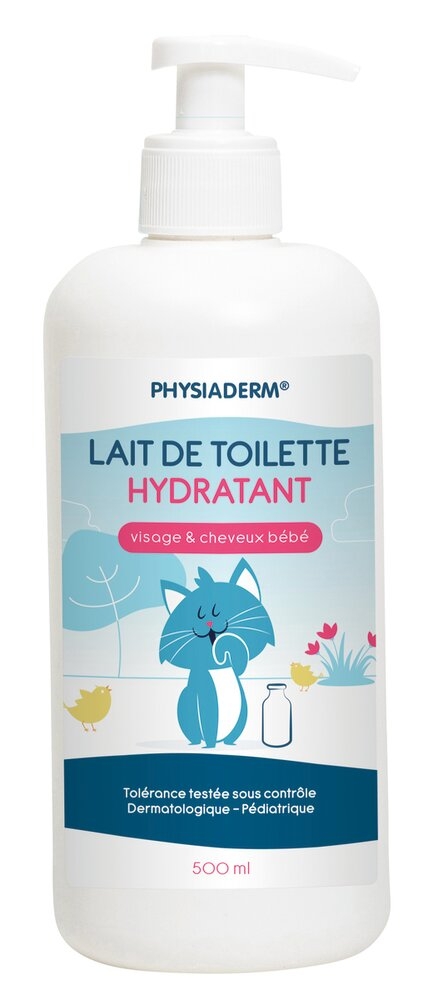 Lait de Toilette Hydratant Bébé Physiaderm - Image 2
