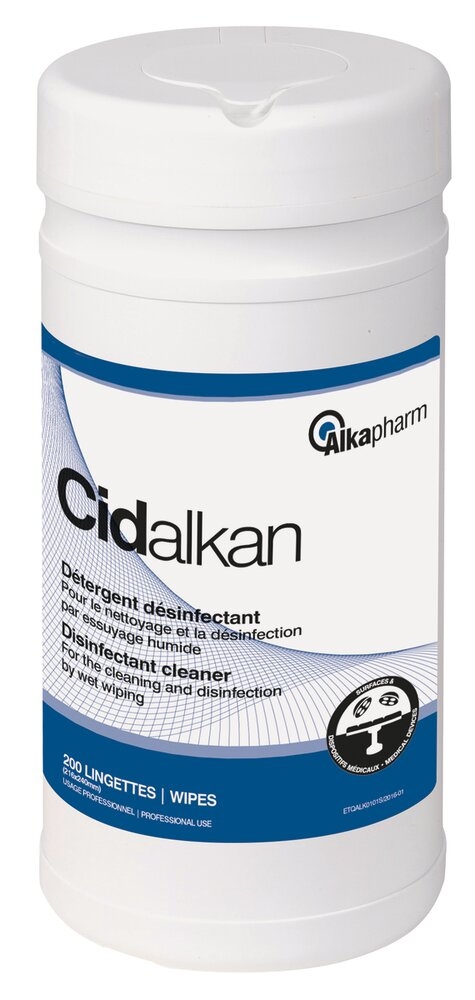 Lingettes Cidalkan L. 24 x l. 21