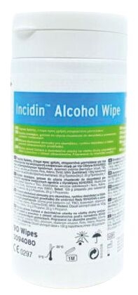 Lingettes Incidin™ Alcohol Wipe 1 boîte de 90 lingettes