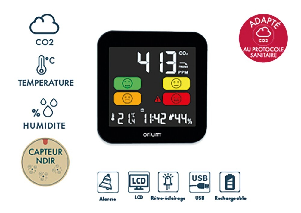 Mesureur de Co2 Quaelis 14