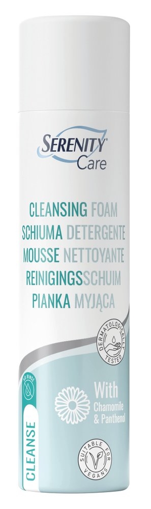 Mousse Nettoyante Corporelle sans Rinçage SERENITY 1 spray de 400 ml