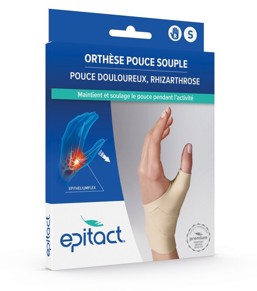 Orthèse Pouce Souple EPITACT® Gauche 17 ≤ L ≤ 19 cm