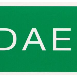 Panneaux de Signalisation pour Défibrillateur Gauche L. 30 x l. 10 cm