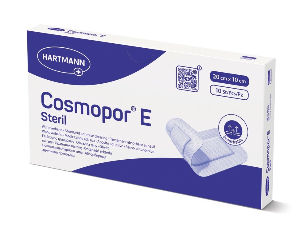 Pansement Adhésif Post-Opératoire Cosmopor® E L. 20 x l. 10 cm 1 boîte de 10