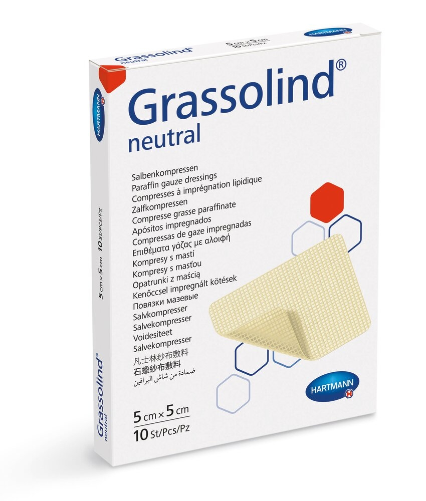 Pansement Grassolind® L. 10 x l. 10 cm 1 boîte de 10