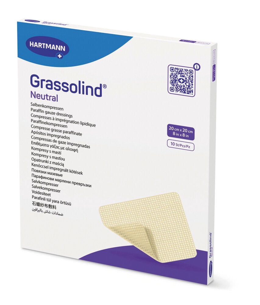 Pansement Grassolind® L. 20 x l. 20 cm 1 boîte de 10