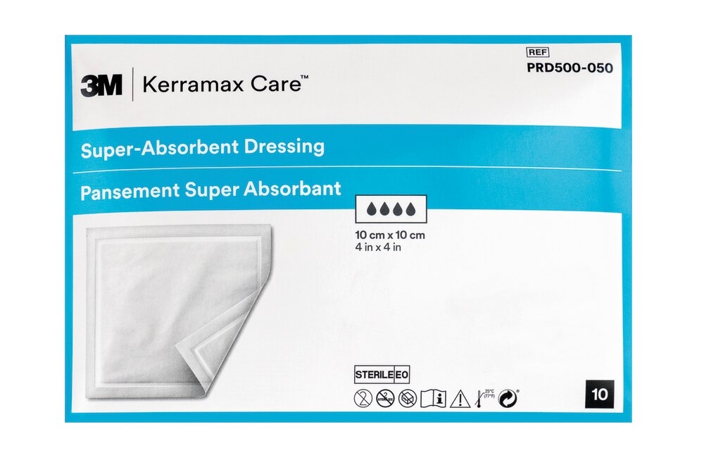 Pansement Hydrocellulaire Super Absorbant Kerramax Care™ - Image 10