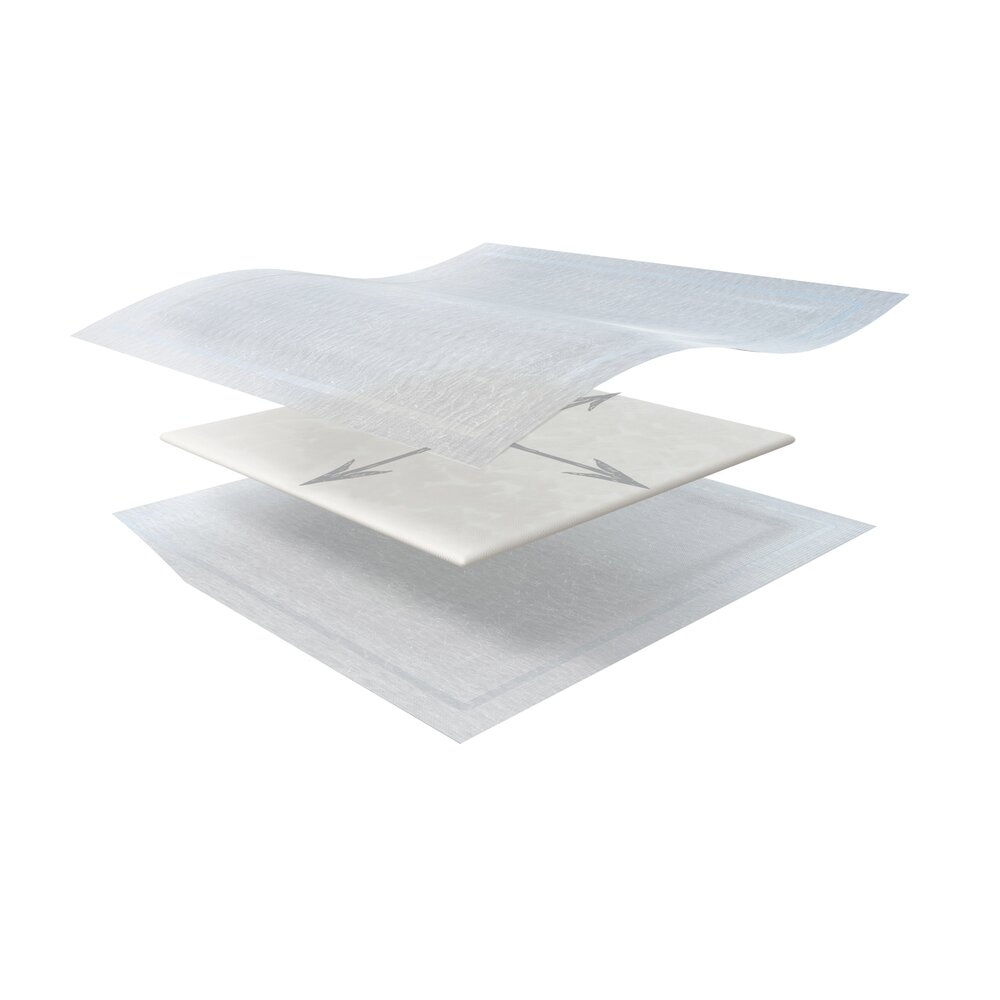Pansement Hydrocellulaire Super Absorbant Kerramax Care™ L. 10 x l. 10 cm