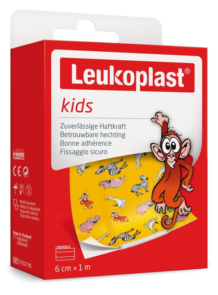 Pansement Leukoplast® Kids À découper L. 1 m x l. 6 cm À l'unité