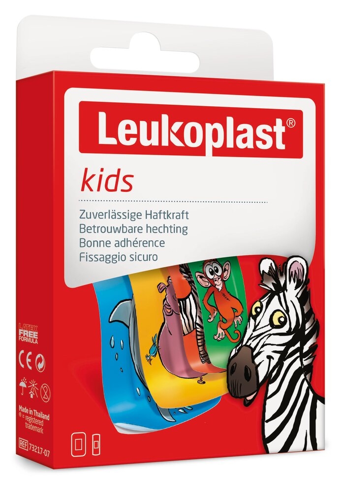 Pansement Leukoplast® Kids Assortiment 2 tailles 1 boîte de 12