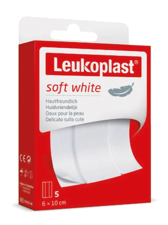 Pansement Leukoplast® Soft White L. 10 x l. 8 cm