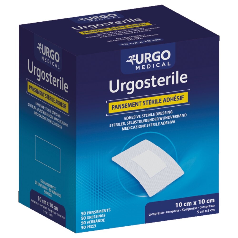 Pansement Urgo Stérile L. 10 x l. 10 cm