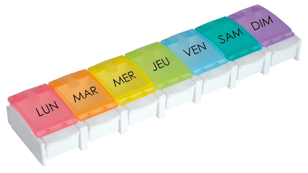 Pilulier Hebdomadaire Ergonomique – Image 2
