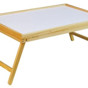 Plateau de Lit en Bois Pliable et Inclinable