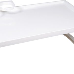 Plateau de Lit Pliant avec Emplacement Tasse
