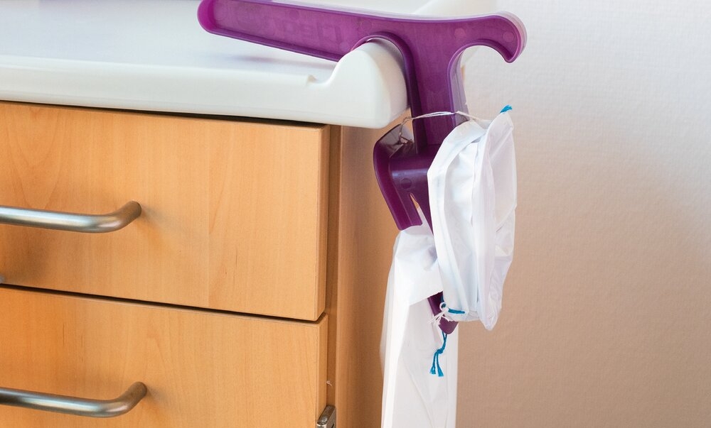 Poignée Carebag® Urigrip pour Urinal