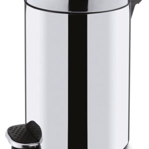 Poubelle en Inox ou Métal INOX Ø 21 x H. 28 cm 5 L