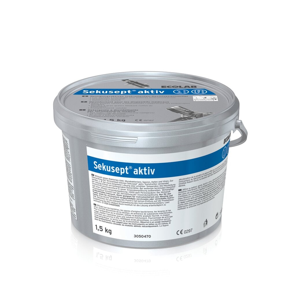 Poudre Nettoyante Désinfectante Sekusept™ Aktiv 1 seau de 1