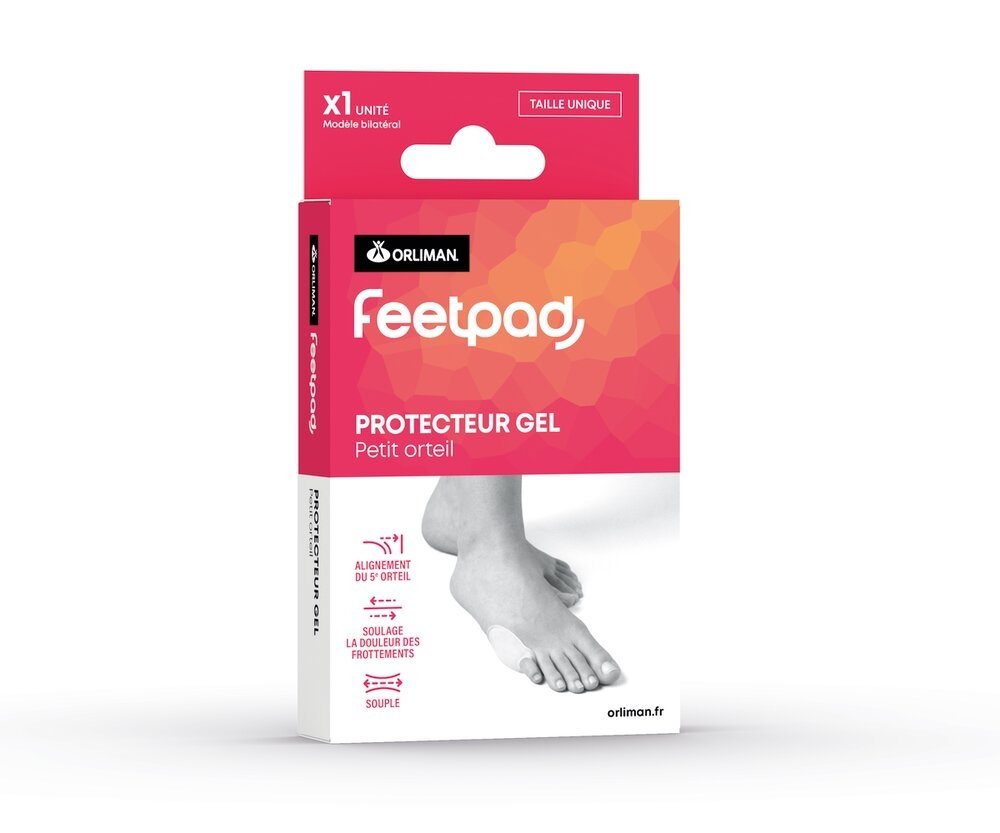 Protecteur Gel Petit Orteil ORLIMAN FEETPAD® – Image 3
