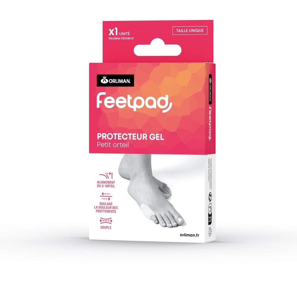 Protecteur Gel Petit Orteil ORLIMAN FEETPAD®