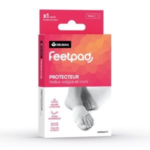 Protecteur Hallux Valgus et Cors ORLIMAN FEETPAD® 1 (< 41)