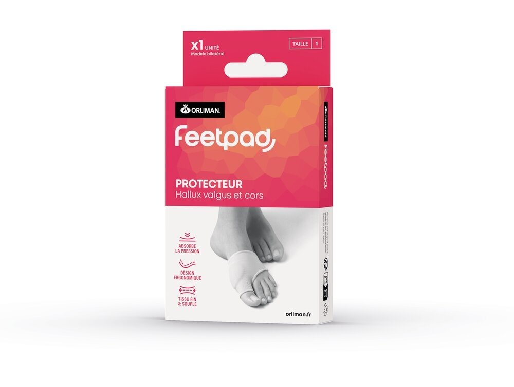Protecteur Hallux Valgus et Cors ORLIMAN FEETPAD® - Image 4