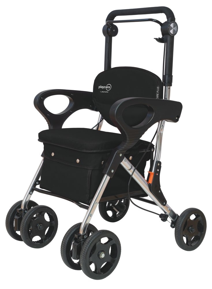 Rollator à 4 Roues Care Plus® NOIR