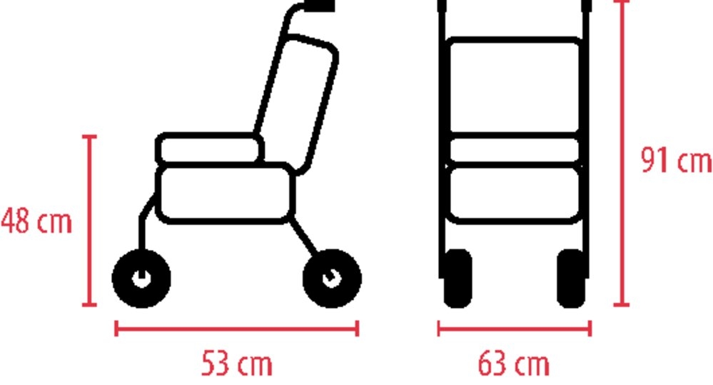 Rollator à 4 Roues Care Plus® - Image 8