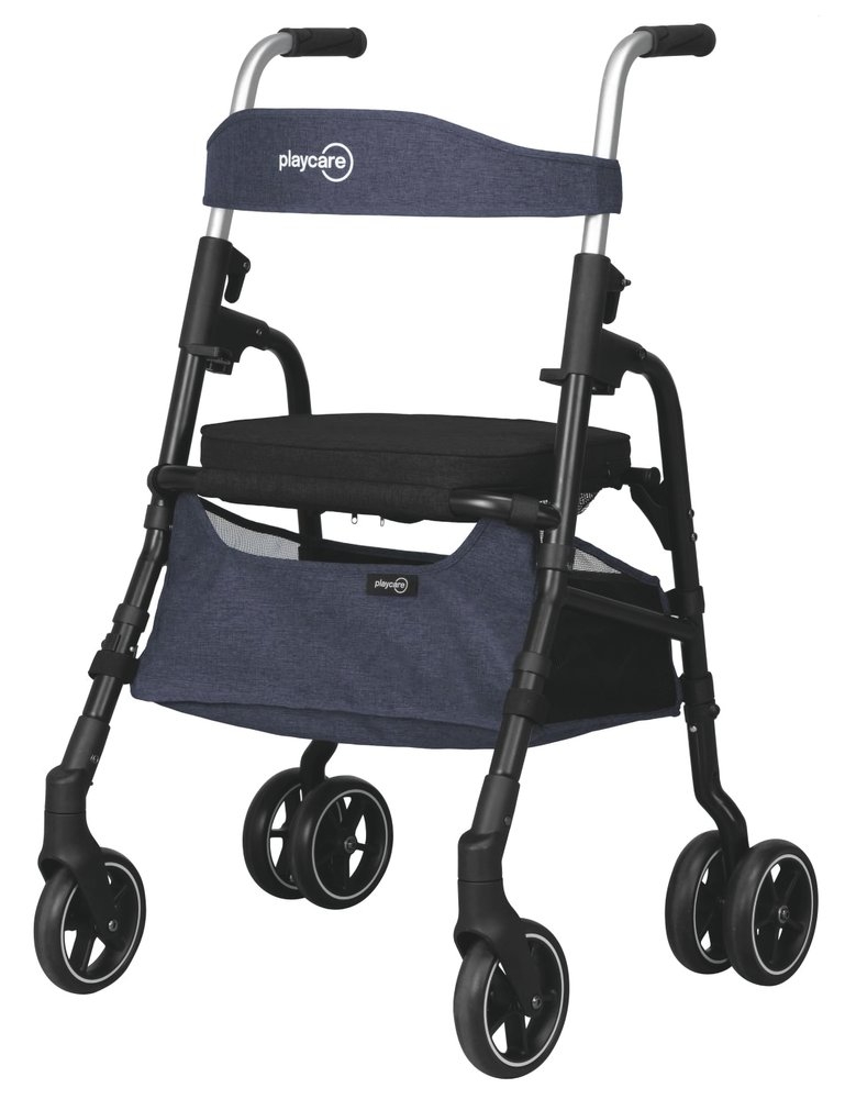 Rollator à 4 Roues W05 BLEU