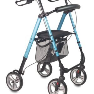 Rollator Pliable 4 Roues Boston BLEU