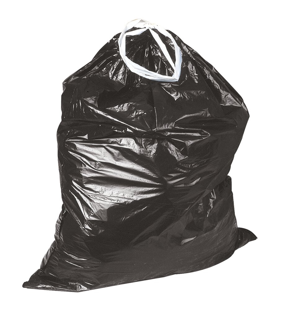Sacs Poubelles NF - 23 µ - Lien coulissant - Étanche L. 65 x l. 50 cm 30 L