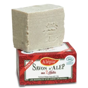 Savon d'Alep Premium aux 7 Huiles - Bio