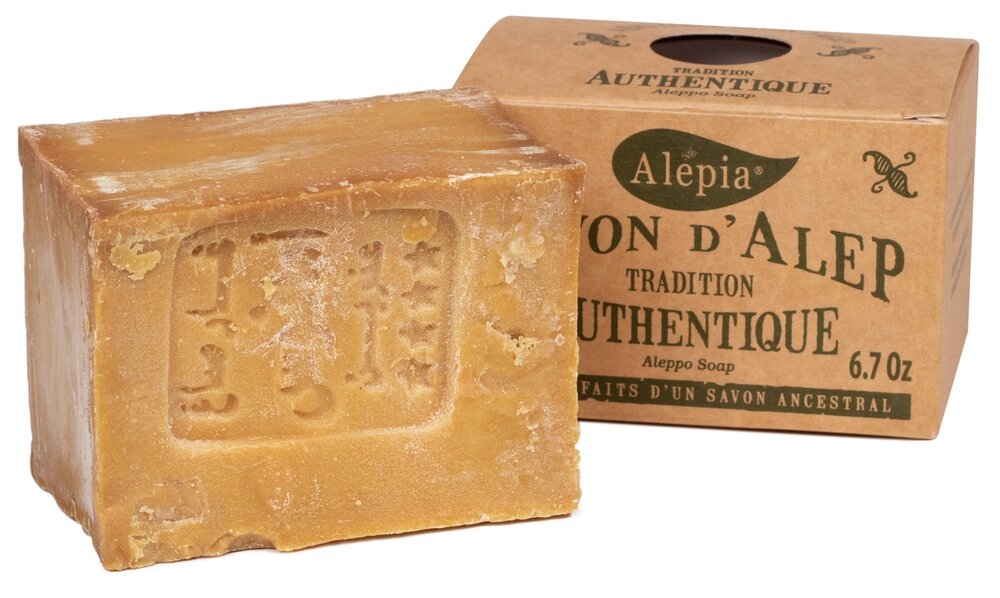 Savon d'Alep Tradition 1% d'Huile de Baie de Laurier