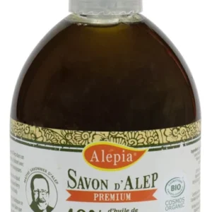 Savon Liquide d'Alep Premium 40% d'Huile de Baie de Laurier Bio